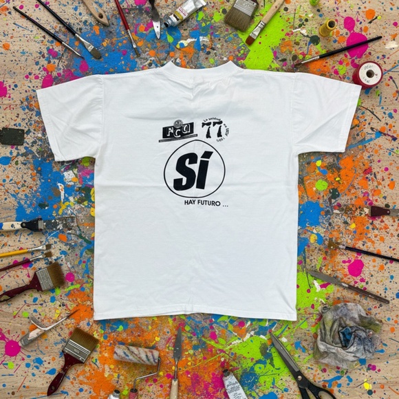 Neysora UCV “Sí” University Graphic Tee White Regular - Picture 2 of 8